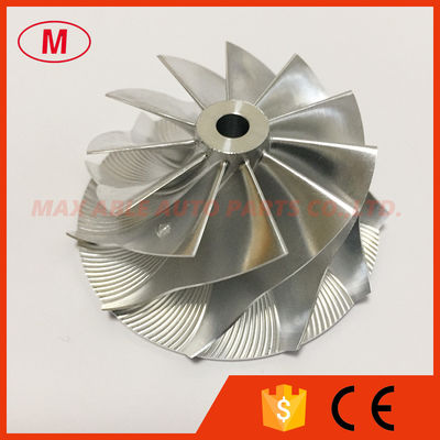 TD04H reverse 44.47/56.00mm 11+0 blades high Performance turbo milling/aluminum 2618/billet compressor wheel