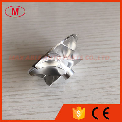 KP39 35.99/48.00mm 6+6 blades turbo milling/aluminum 2618/billet compressor wheel