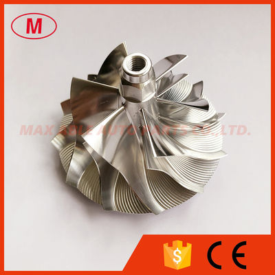 S300 173296 63.00/88.48 mm 6+6blades turbo milling/aluminum 2618/billet compressor wheel for 177283(S300SX3-63) racing