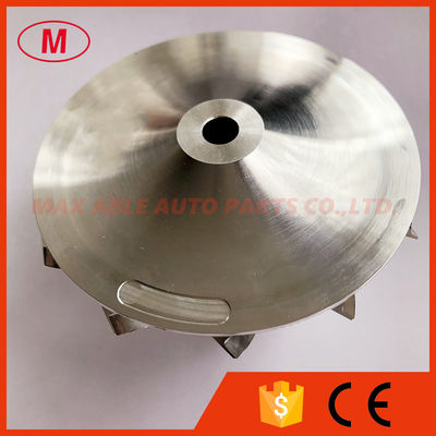 S300 173296 63.00/88.48 mm 6+6blades turbo milling/aluminum 2618/billet compressor wheel for 177283(S300SX3-63) racing