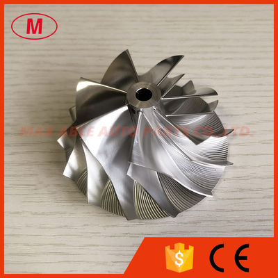 GTX3071 XX8849-2 54.06/71.40mm 7+7 blades high performance turbo milling/aluminum 2618 /billet compressor wheel