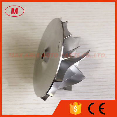 GTX3071 XX8849-2 54.06/71.40mm 7+7 blades high performance turbo milling/aluminum 2618 /billet compressor wheel