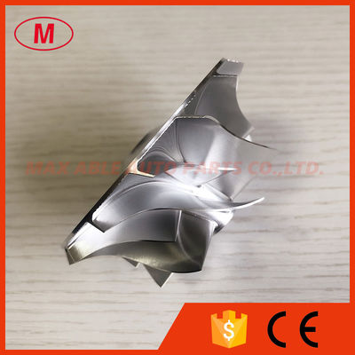 GTX3071 XX8849-2 54.06/71.40mm 7+7 blades high performance turbo milling/aluminum 2618 /billet compressor wheel