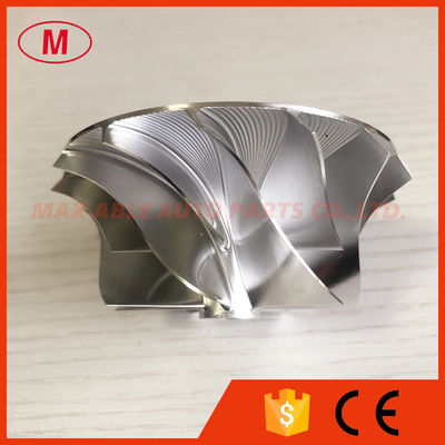 GTX3071 XX8849-2 54.06/71.40mm 7+7 blades high performance turbo milling/aluminum 2618 /billet compressor wheel