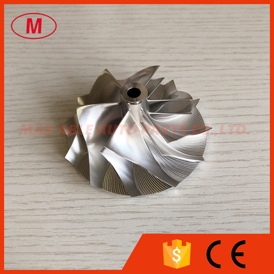 GT2871 452546-0005 53.00/70.98mm 6+6 blades turbo milling/aluminum 2618/billet compressor wheel for 452546-0005/Trim56