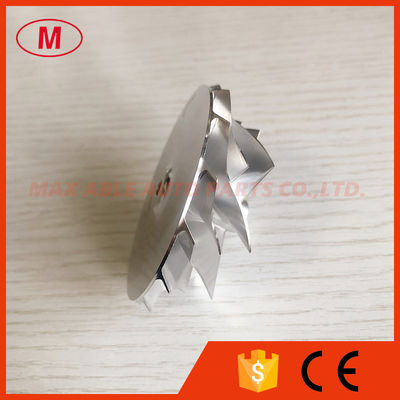 K04 reverse 51.03/61.98mm 7+7blades turbo aluminum 2618/milling/ billet compressor wheel for turbo