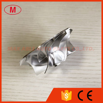 RHF5 reverse 54.50/70.00mm 7+7 blades High performance Turbo milling/aluminum 2618/billet compressor wheel