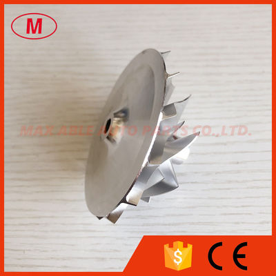 K26 55.40/77.00mm 7+7 blades performance turbo milling/aluminum 2618/billet compressor wheel