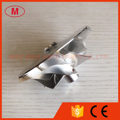 K26 55.40/77.00mm 7+7 blades performance turbo milling/aluminum 2618/billet compressor wheel