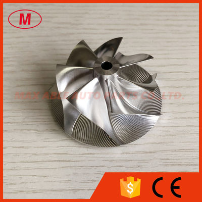 TD04HL 20T 49189-X 47.04/58.00mm 7+0 blades Turbocharger Milling/aluminum 2618/billet compressor wheel for 49189-07220