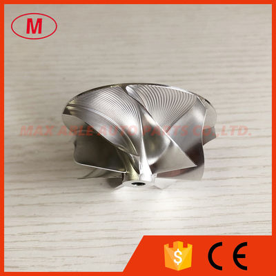 TD04HL 20T 49189-X 47.04/58.00mm 7+0 blades Turbocharger Milling/aluminum 2618/billet compressor wheel for 49189-07220