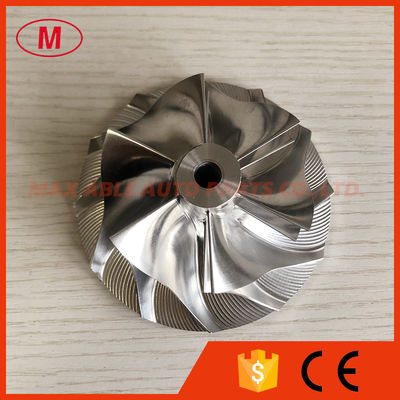 TD08H 66.70/94.04mm 6+6 blades turbo milling/Aluminum 2618/billet compressor wheel for Upgrade 49188-03020