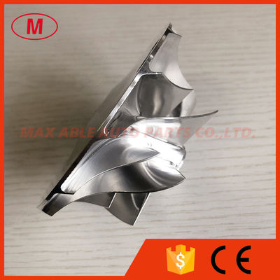 TD08H 66.70/94.04mm 6+6 blades turbo milling/Aluminum 2618/billet compressor wheel for Upgrade 49188-03020