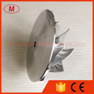 TD08H 66.70/94.04mm 6+6 blades turbo milling/Aluminum 2618/billet compressor wheel for Upgrade 49188-03020