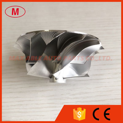 TD08H 66.70/94.04mm 6+6 blades turbo milling/Aluminum 2618/billet compressor wheel for Upgrade 49188-03020