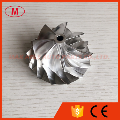 B03G 53.90/67.00mm 1862-123-2001 6+6 blades turbo milling/aluminum 2618/billet compressor wheel for  Audi TTRS 8S