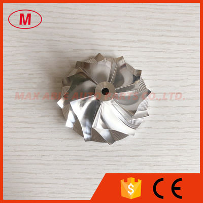 TD04HL 18G 50.38/68.00mm 6+6 blades forward high performance turbo milling/billet compressor wheel for 