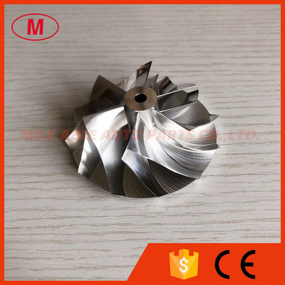 TD04HL 18G 50.38/68.00mm 6+6 blades forward high performance turbo milling/billet compressor wheel for 