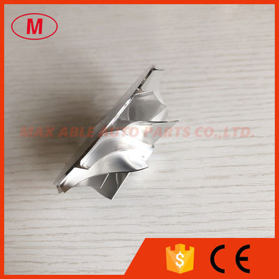 TD04HL 18G 50.38/68.00mm 6+6 blades forward high performance turbo milling/billet compressor wheel for 