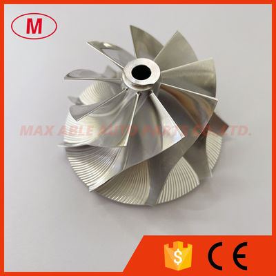 GT1749V reverse 41.83/54.00mm 9+0 blades high performance turbo aluminum 2618/billet compressor wheel for 06L145702L