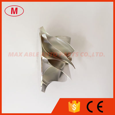 GT1749V reverse 41.83/54.00mm 9+0 blades high performance turbo aluminum 2618/billet compressor wheel for 06L145702L