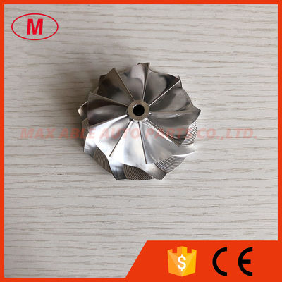 K16 51.03/61.98mm 9+0 blades high performance turbo aluminum 2618/milling billet compressor wheel for turbo