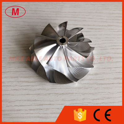 K16 51.03/61.98mm 9+0 blades high performance turbo aluminum 2618/milling billet compressor wheel for turbo