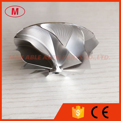 K16 51.03/61.98mm 9+0 blades high performance turbo aluminum 2618/milling billet compressor wheel for turbo