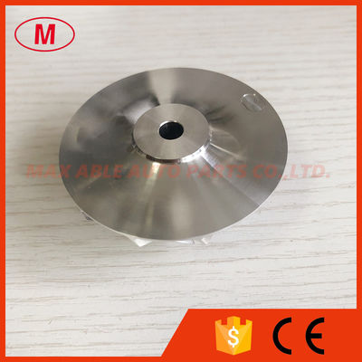 TA31 409096-0014 6207-81-8130 42.55/60.25mm 6+6 blades turbo milling/aluminum 2618/billet compressor wheel for  KOMATSU