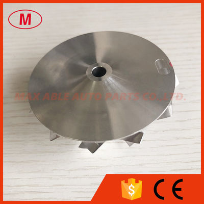 TD05H 52.00/68.01mm 6+6 blades reverse high performance Turbo milling/aluminum 2618/billet compressor wheel
