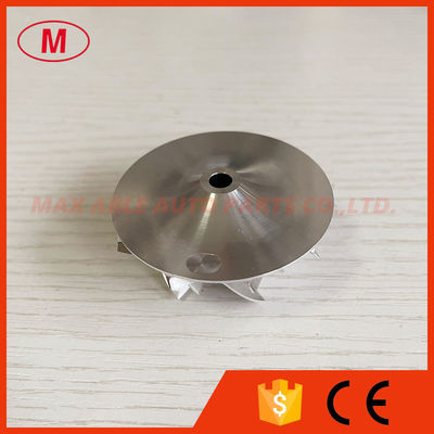 GT15-25 34.70/49.00mm 5+5blades 717694-0017 1102-017-403 Turbo Aluminum 2618 /milling/billet compressor wheel for 740080