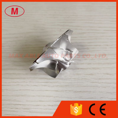 GT15-25 34.70/49.00mm 5+5blades 717694-0017 1102-017-403 Turbo Aluminum 2618 /milling/billet compressor wheel for 740080