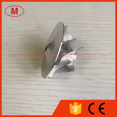 GT15-25 34.70/49.00mm 5+5blades 717694-0017 1102-017-403 Turbo Aluminum 2618 /milling/billet compressor wheel for 740080