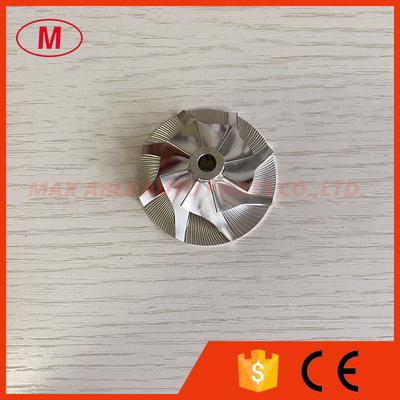 RHB5 NN136003 28.03/45.00mm 8+0 blades turbo milling/Aluminum 2618/billet compressor wheel for MVI,MVIE Penta(marine)
