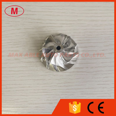 TF035 13T 38.35/51.00mm 6+6 blades turbocharger milling/aluminum 2618/billet compressor wheel