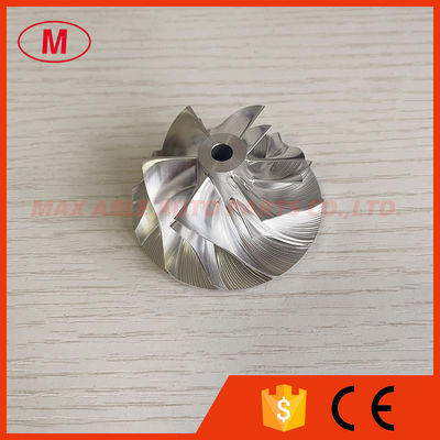 TF035 13T 38.35/51.00mm 6+6 blades turbocharger milling/aluminum 2618/billet compressor wheel