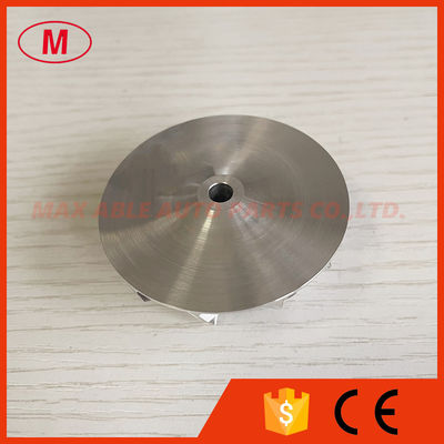 TF035 13T 38.35/51.00mm 6+6 blades turbocharger milling/aluminum 2618/billet compressor wheel