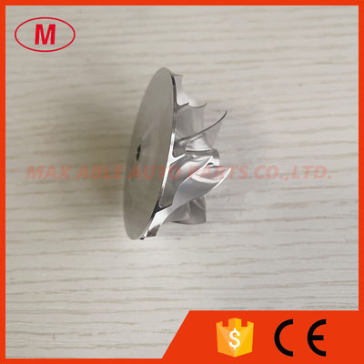 TF035 13T 38.35/51.00mm 6+6 blades turbocharger milling/aluminum 2618/billet compressor wheel