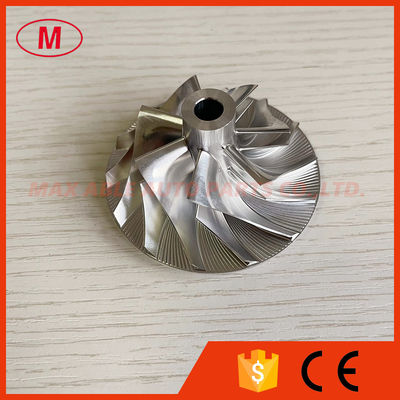 S200 41.41/63.60mm 7+7 blades turbo milling/aluminum 2618/billet compressor wheel for 1258-970-0001