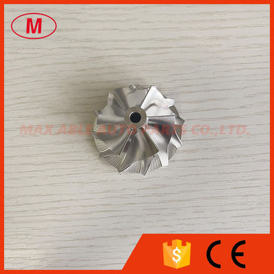 RHF5 reverse 37.18/47.95mm 6+6blades high performance turbo milling/aluminum 2618/billet compressor wheel for 06K145713J
