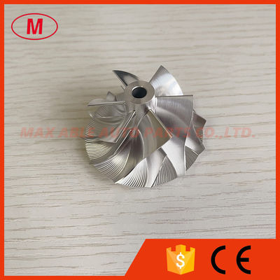 RHF5 reverse 37.18/47.95mm 6+6blades high performance turbo milling/aluminum 2618/billet compressor wheel for 06K145713J