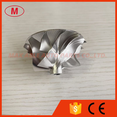 RHF5 reverse 37.18/47.95mm 6+6blades high performance turbo milling/aluminum 2618/billet compressor wheel for 06K145713J