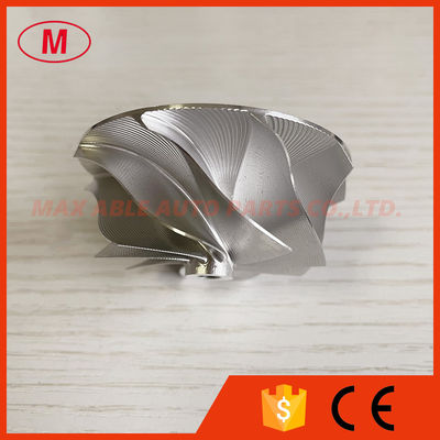 TD04HL 20T 49189-X 47.04/58.00mm 9+0 blades point milling Turbocharger milling/aluminum 2618/billet compressor wheel
