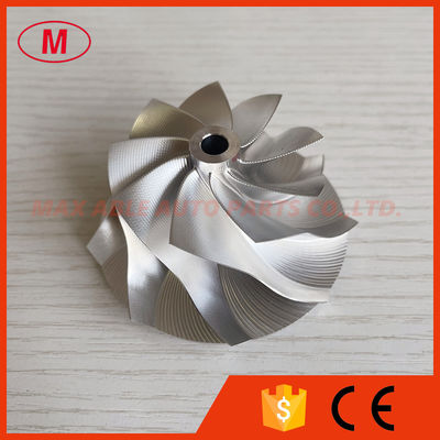 RHF5HB 50.39/68.01mm 9+0 blades point milling Turbocharger milling/aluminum 2618/billet compressor wheel