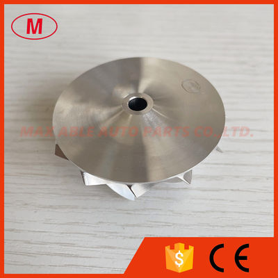 GT2554R 445347-0016F 42.12/54.39mm 6+6 blades performance Turbocharger milling/aluminum 2618/billet compressor wheel
