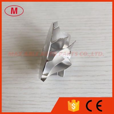 GT2554R 445347-0016F 42.12/54.39mm 6+6 blades performance Turbocharger milling/aluminum 2618/billet compressor wheel