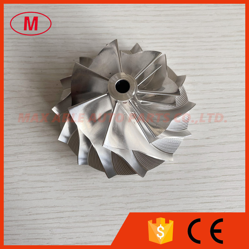 S300 66.10/92.61mm 7+7 blades 171449 turbo milling/aluminum 2618/billet compressor wheel for S366
