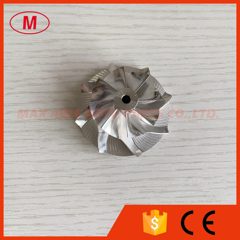 36.03/52.02mm 8+0 blades Turbocharger Milling/aluminum 2618/billet compressor wheel
