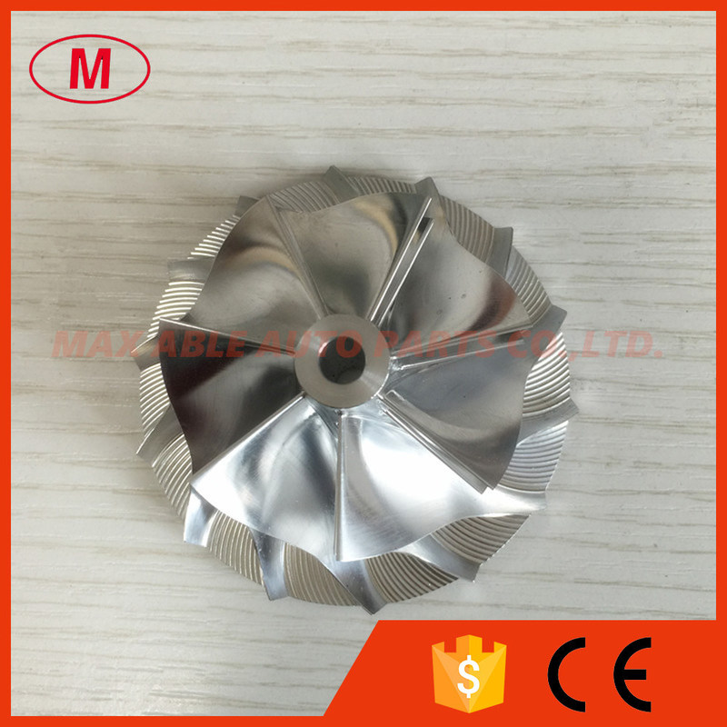 TD05H 55.50/76.13mm 7+7 blades Turbo milling/aluminum 2618/billet compressor wheel