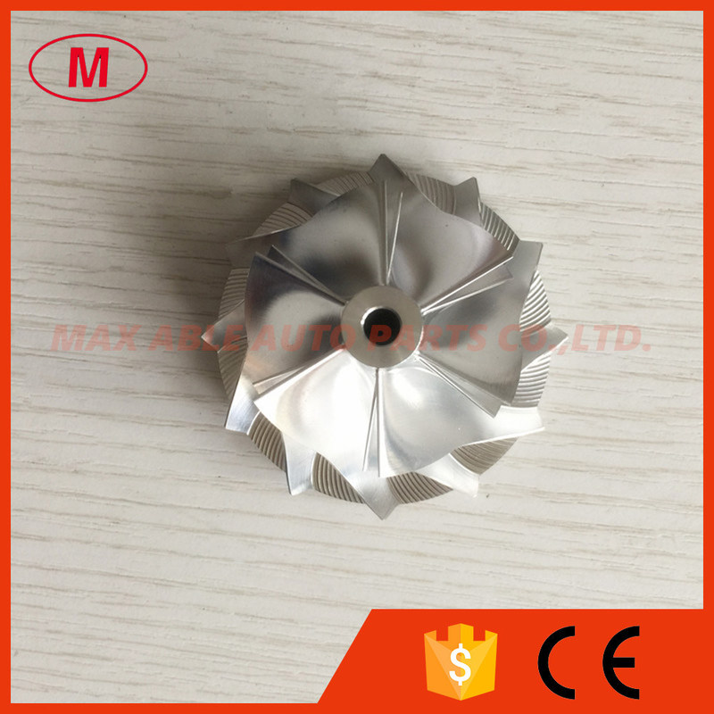 GTA15-25 41.55/56.03mm 6+6 blades 737689-0002 performance  milling/billet compressor wheel